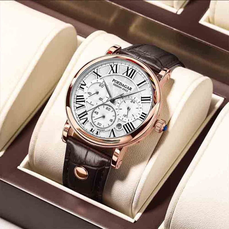 van Baerle® – Montre Chronographe de Mode Décontractée de Luxe