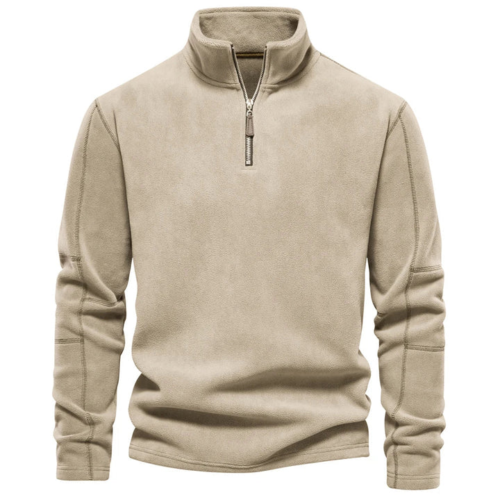 Fraser | Pull-over en polaire à col roulé avec chaleur légère et style intemporel