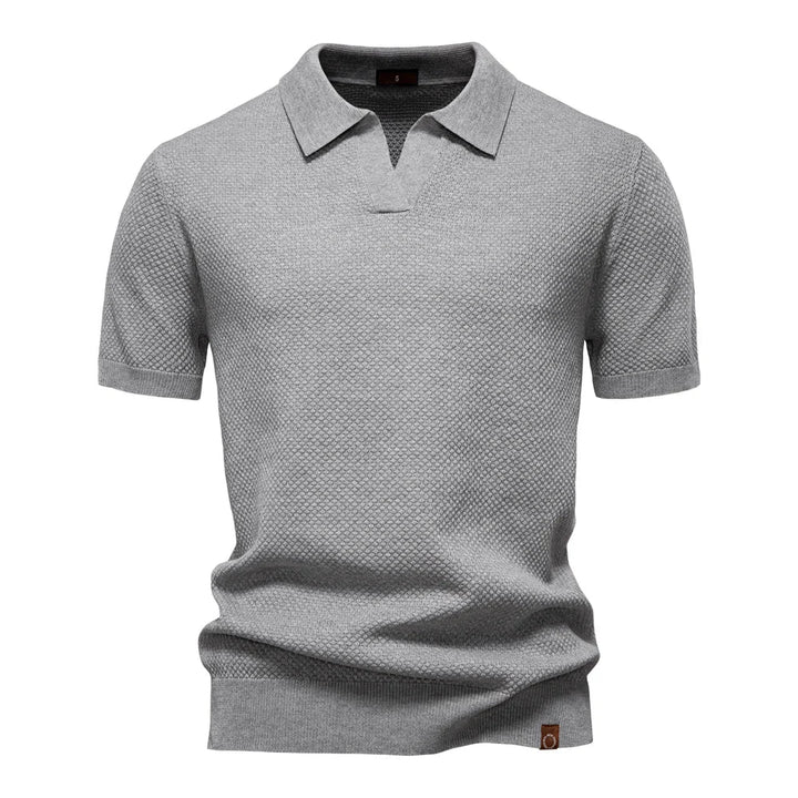 Reuben | Chemise polo en maille texturée