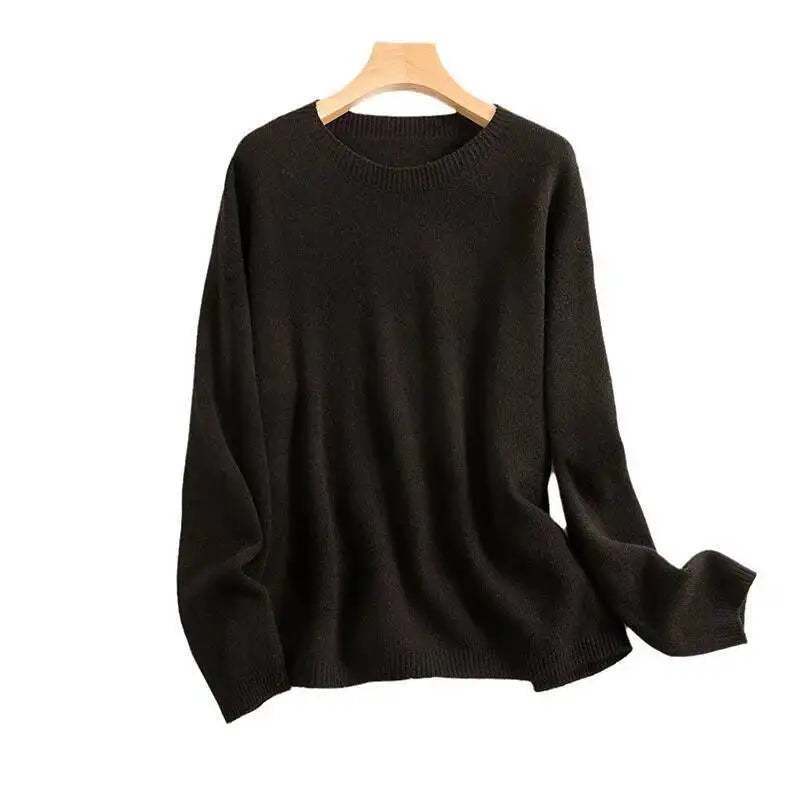Inès | Pull en maille doux à col rond