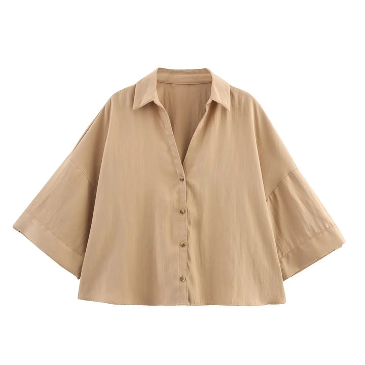 Énora | Chemise fluide manches larges