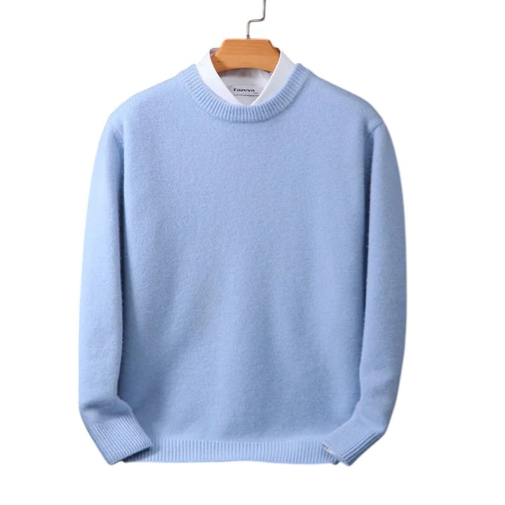 Declan | Pull en mélange de cachemire géométrique avec style intemporel et confort tout au long de la journée