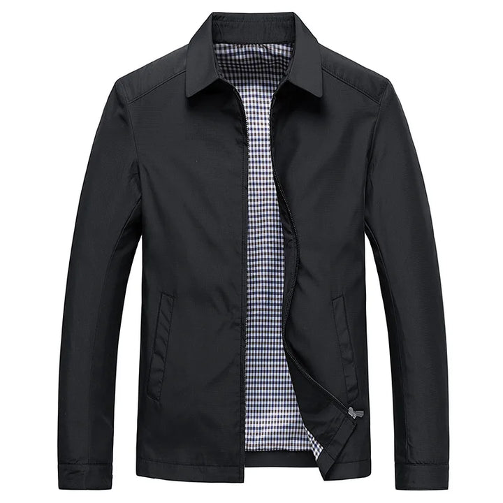 Nathan | Veste légère classique avec doublure à carreaux