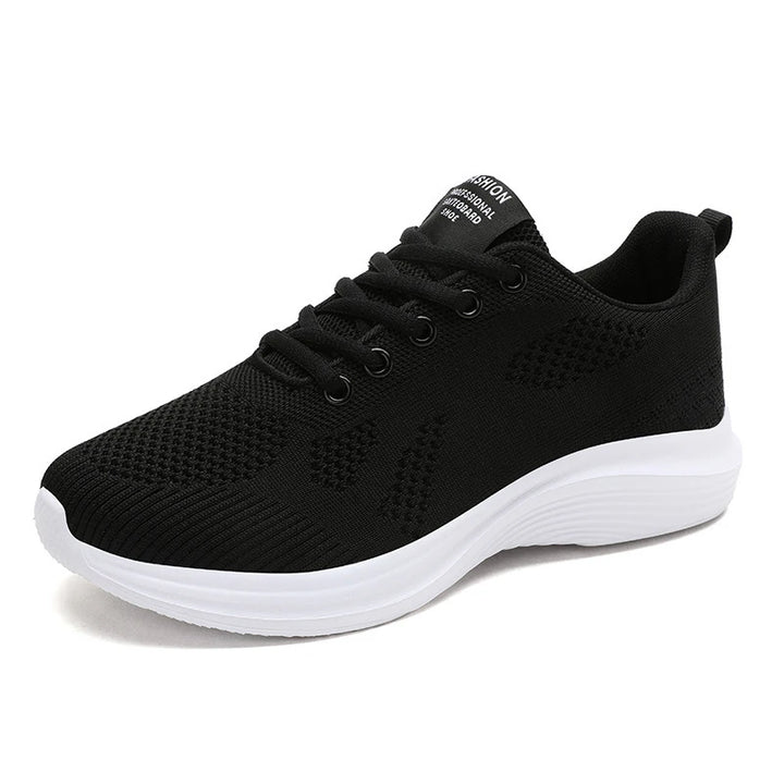Sophie | Baskets sport tricotées à semelle compensée