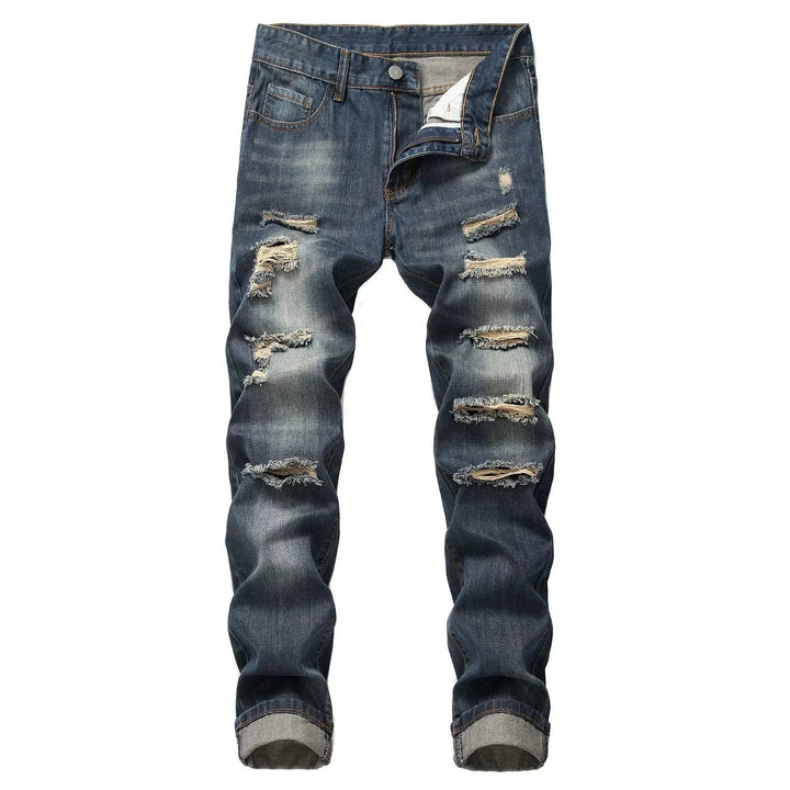 Mason | Jean en denim stretch usé