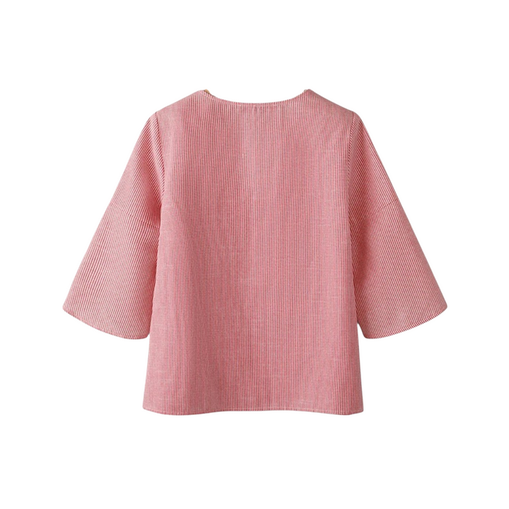 Chloe | Blouse fluide à col en V pour tous les jours