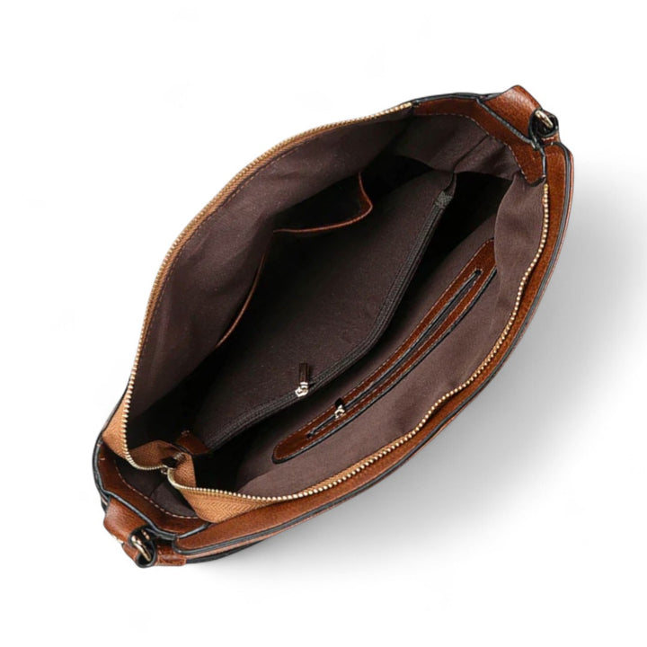 Clémence | Sac hobo souple avec détails zippés élégants