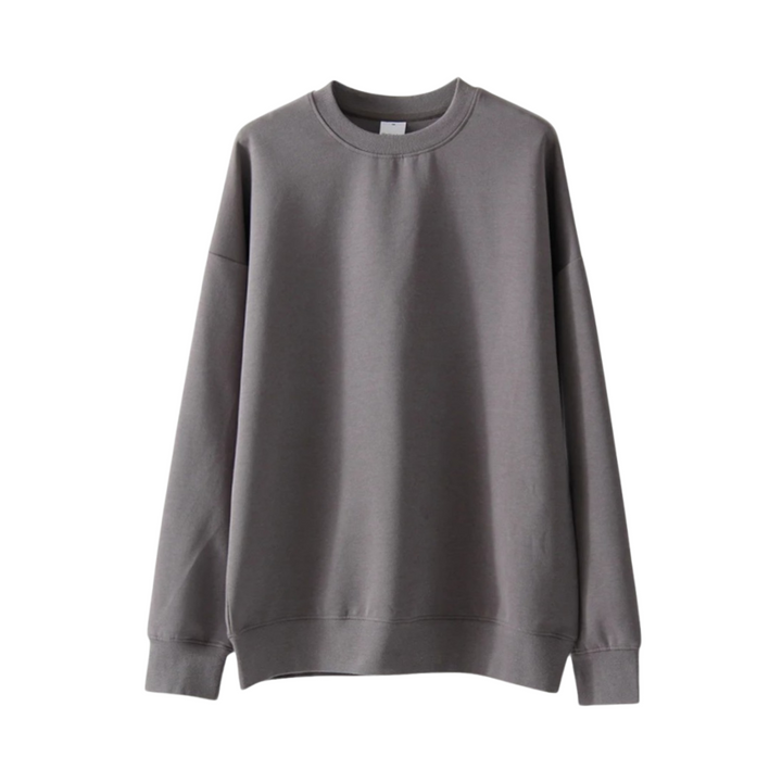 Camille | Pull Douillet à Col Rond Coupe Décontractée