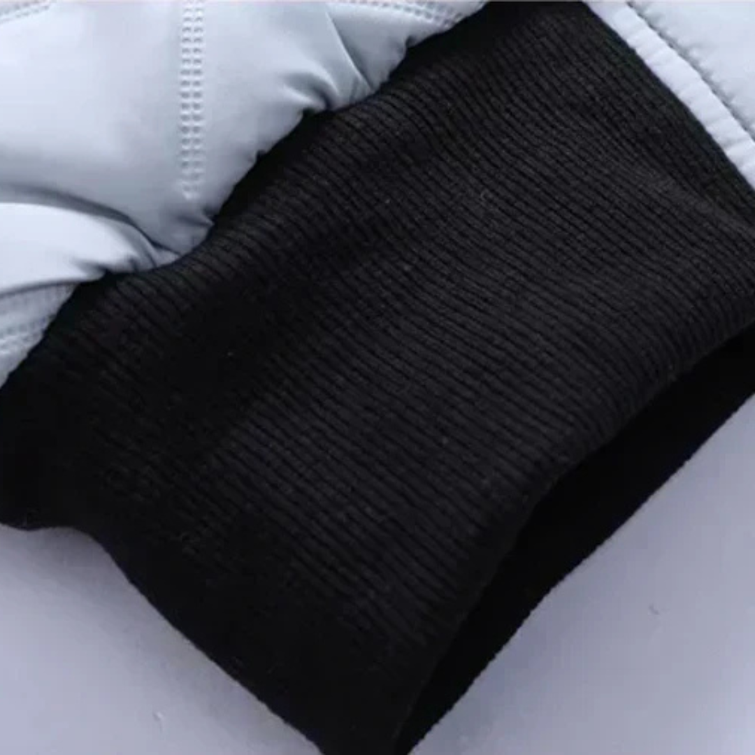 Tyson | Veste bomber Chevron rembourrée avec bouclier épuré
