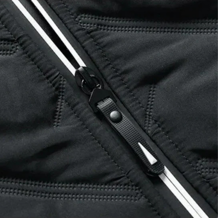 Tyson | Veste bomber Chevron rembourrée avec bouclier épuré
