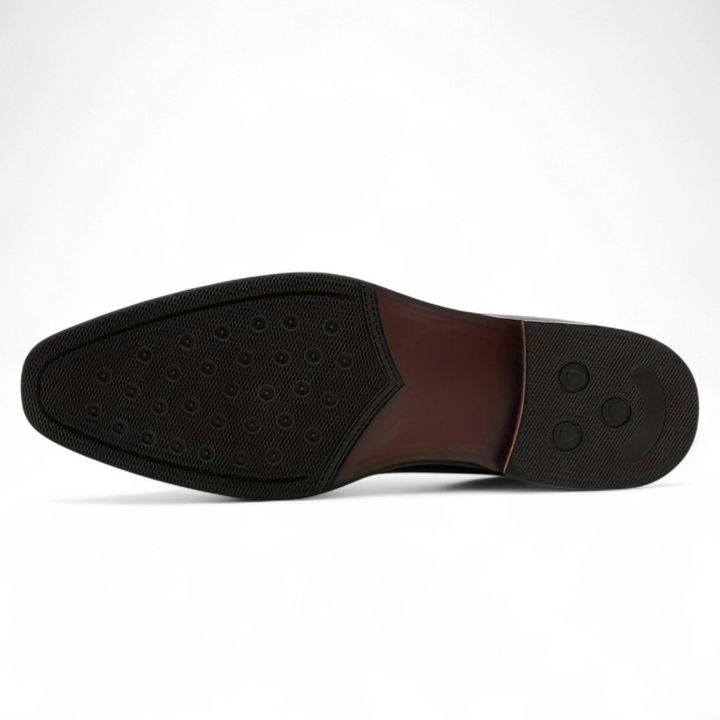 Spencer | Oxford en cuir pleine coupe avec perforations subtiles