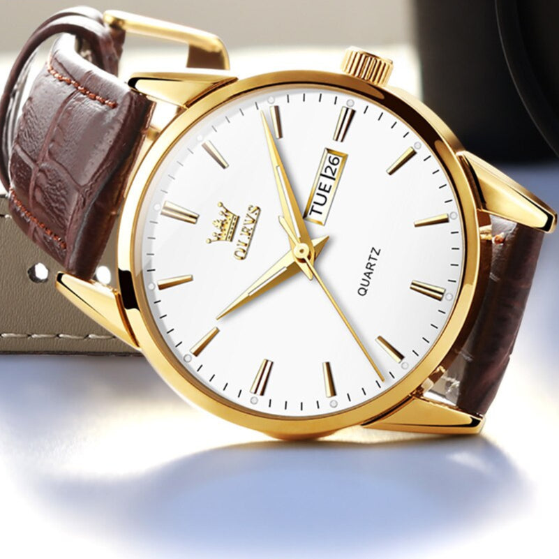 Van Baerle® - Montre en cuir de luxe pour affaires