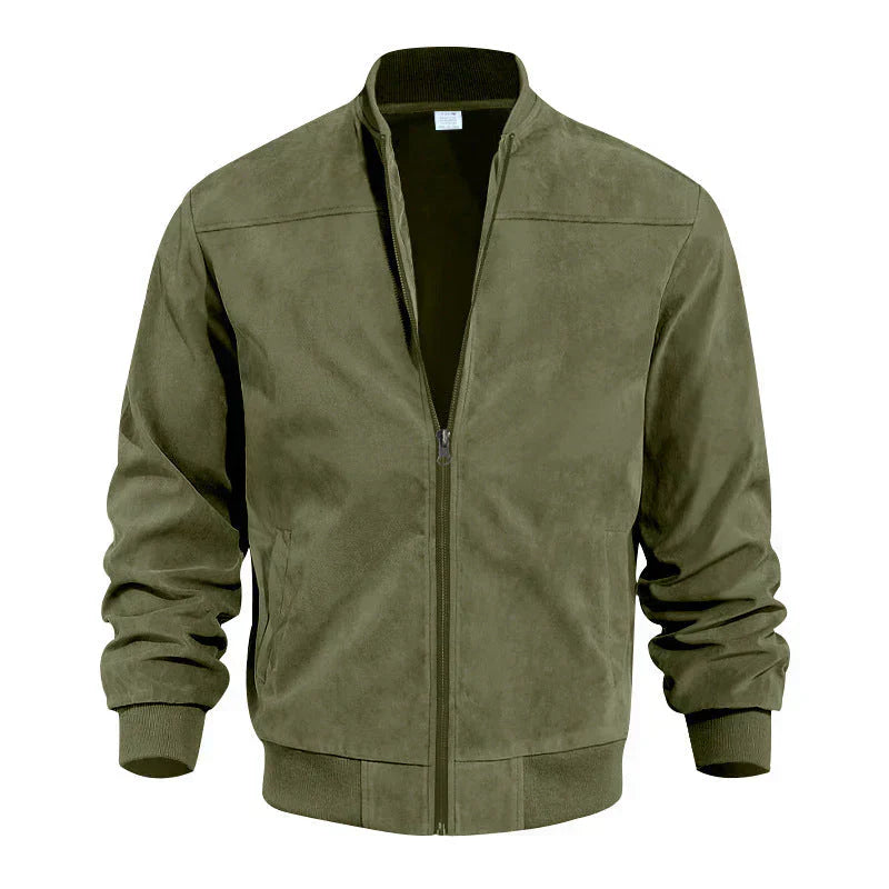 Declan | Veste bomber légère en daim style