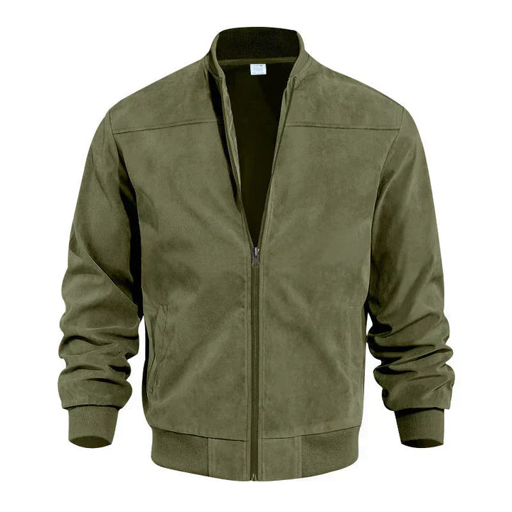 Declan | Veste bomber légère en daim style