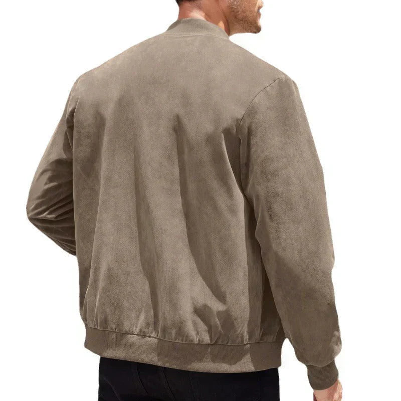 Declan | Veste bomber légère en daim style