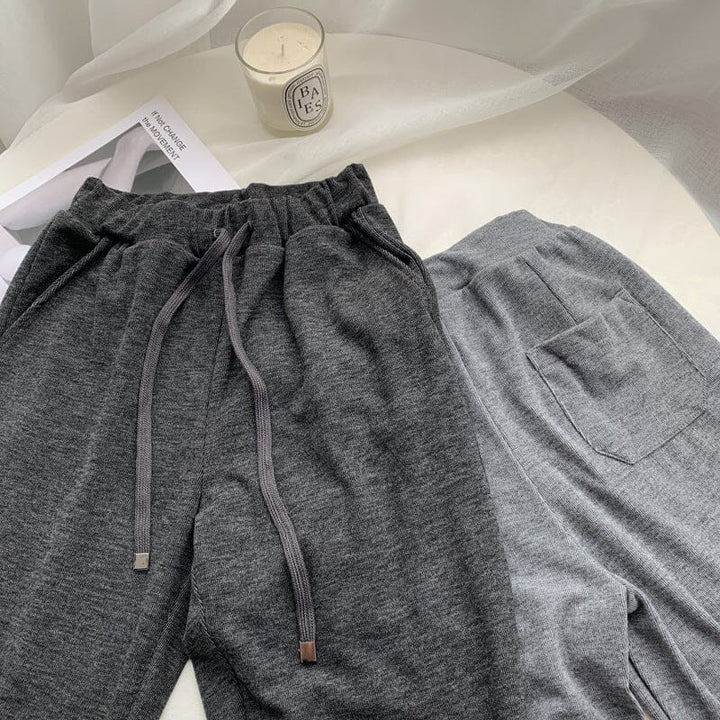 Viola™ - Drape Snow Cotton Casual Pants