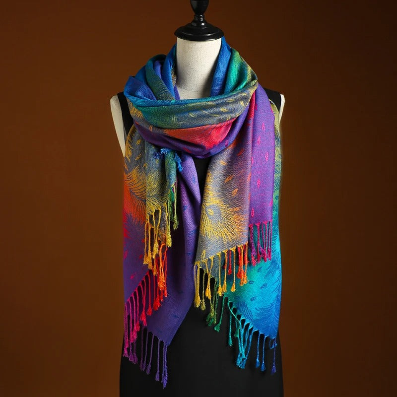 Ruby | Luxe Colourful Scarf