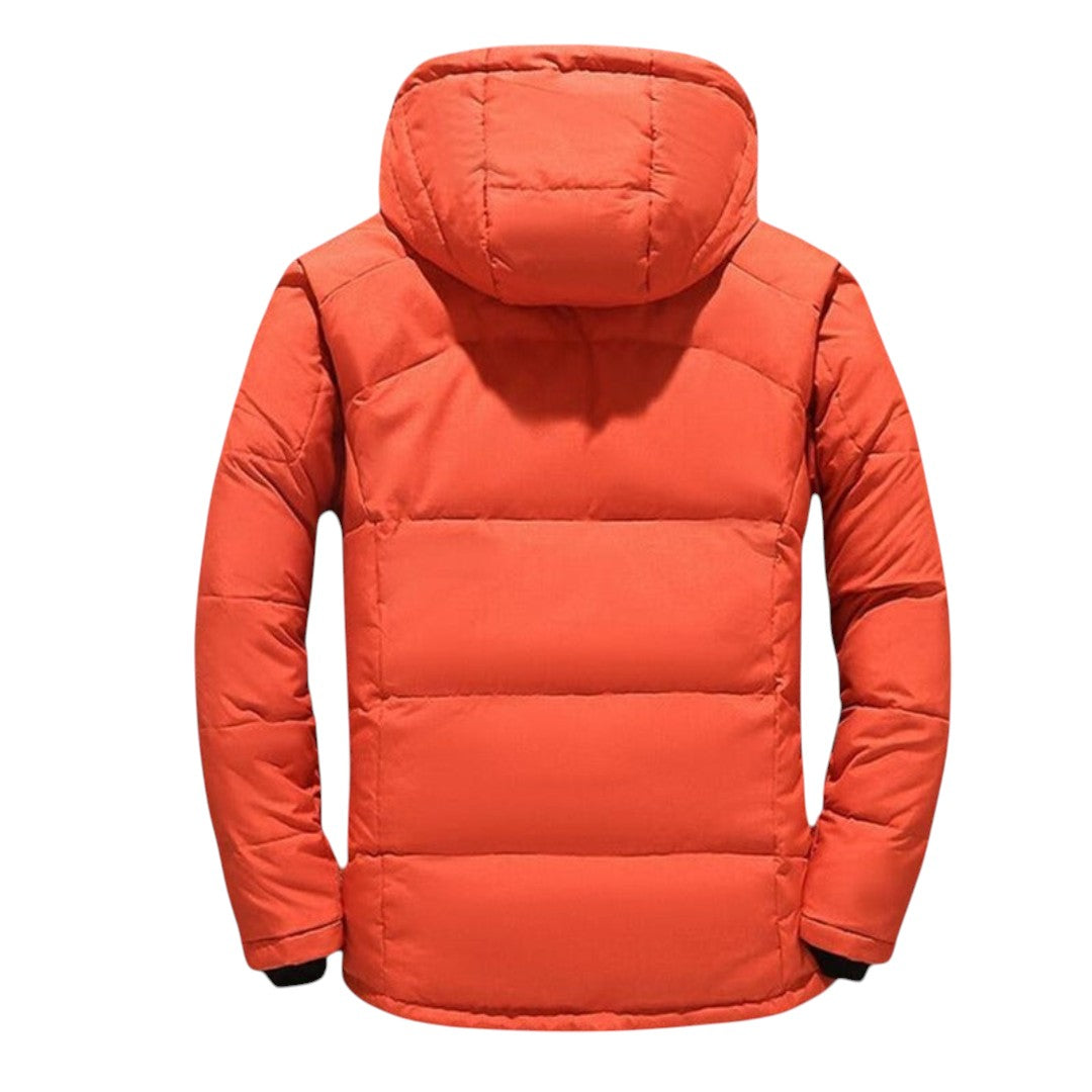 Troy | Veste matelassée robuste avec capuche résistante aux intempéries