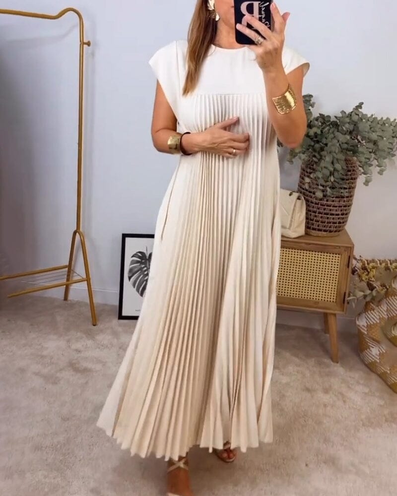 Lara Pleated Dress