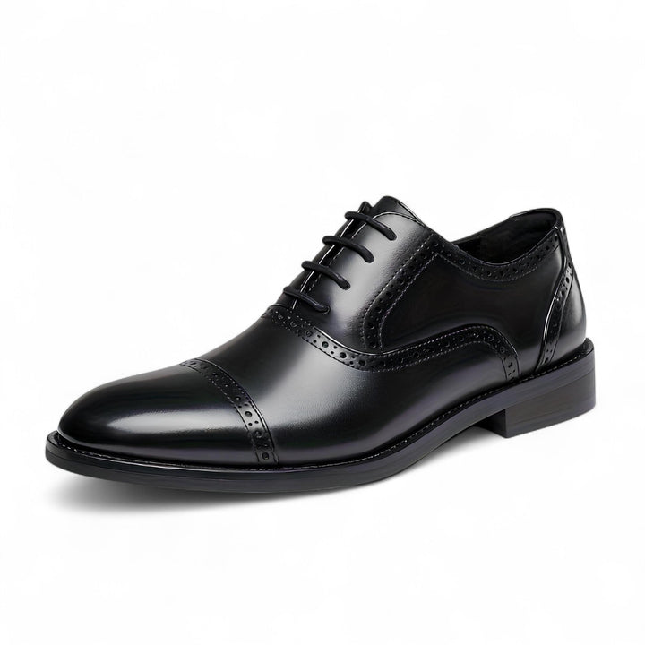 Nathan | Oxford classique à brogue avec finition à cap-toe