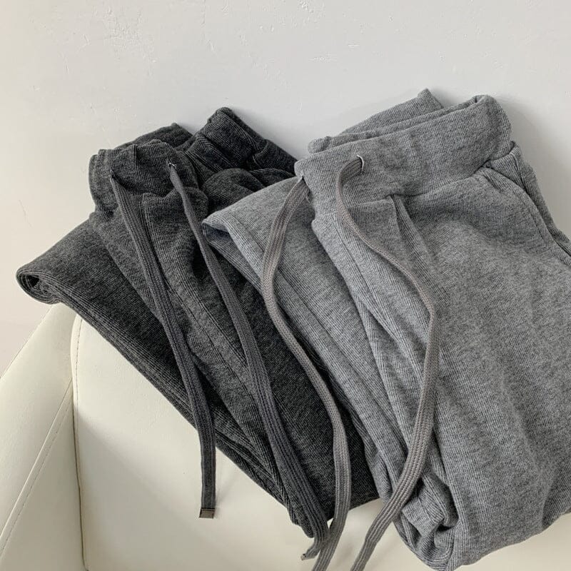 Viola™ - Drape Snow Cotton Casual Pants