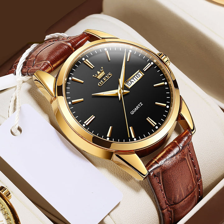 Van Baerle® - Montre en cuir de luxe pour affaires