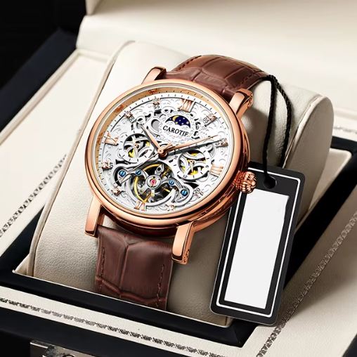 Van Baerle® - Montre en cuir pour affaires