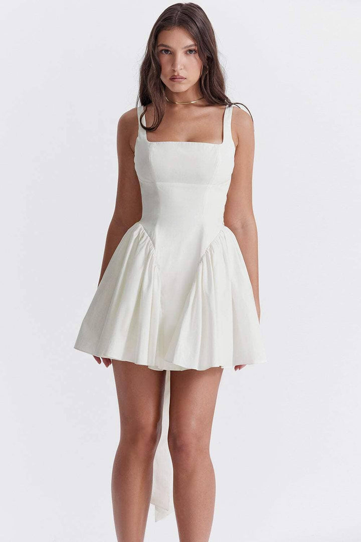 Debby Mini Dress with Bow