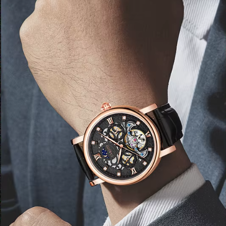 Van Baerle® - Montre en cuir pour affaires