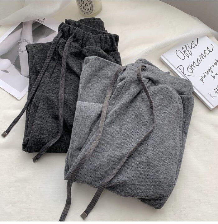 Viola™ - Drape Snow Cotton Casual Pants