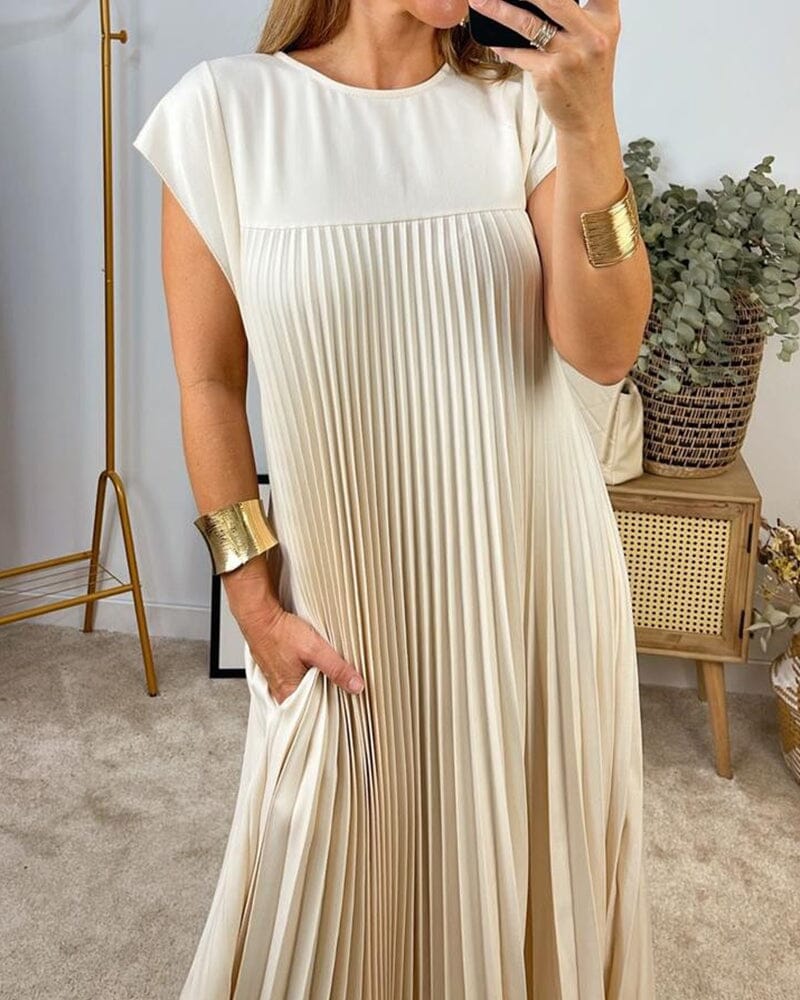 Lara Pleated Dress