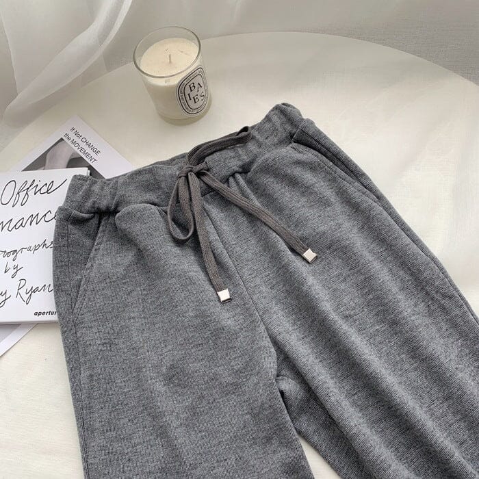 Viola™ - Drape Snow Cotton Casual Pants