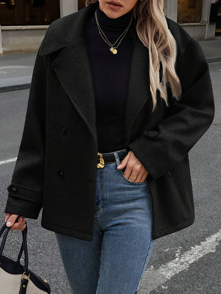 Emily™ | Stylish Double-Breasted Jacket with Button Details