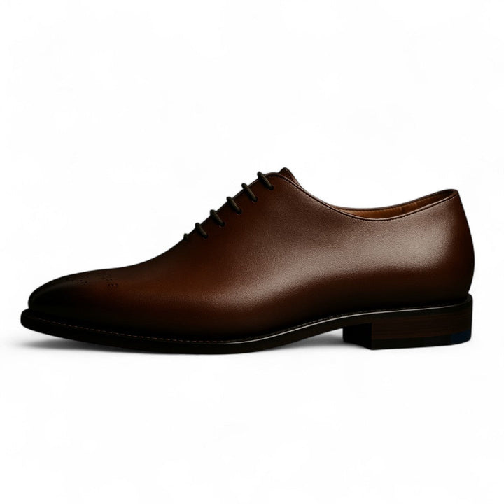 Spencer | Oxford en cuir pleine coupe avec perforations subtiles