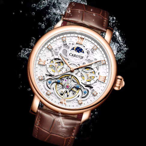 Van Baerle® - Montre en cuir pour affaires