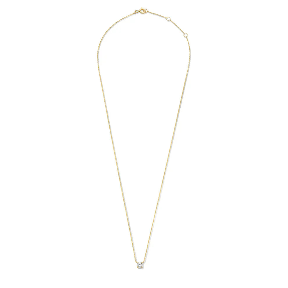 Collier en pierre de moissanite Cléa