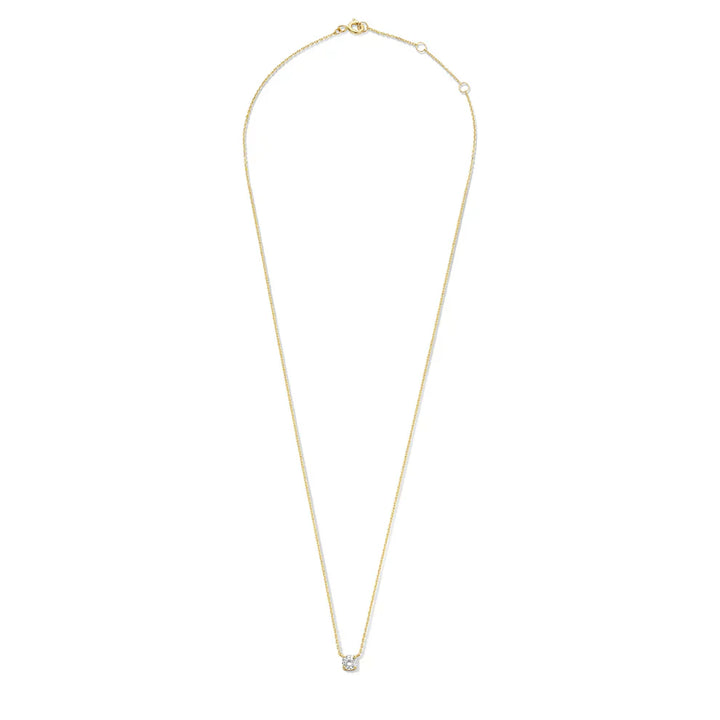 Collier en pierre de moissanite Cléa