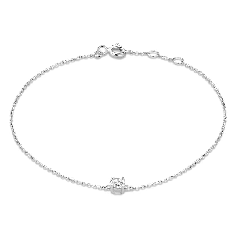 Bracelet en pierre de moissanite Cléa