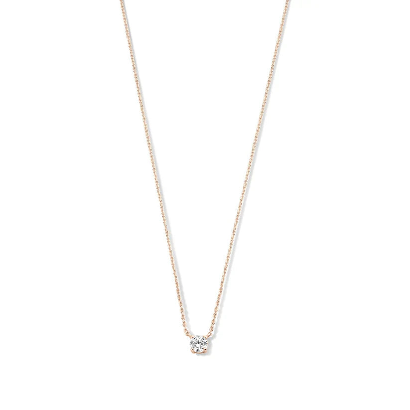 Collier en pierre de moissanite Cléa