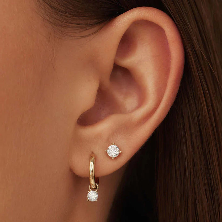 Boucles d'oreilles en pierre Larmes de Lune Set