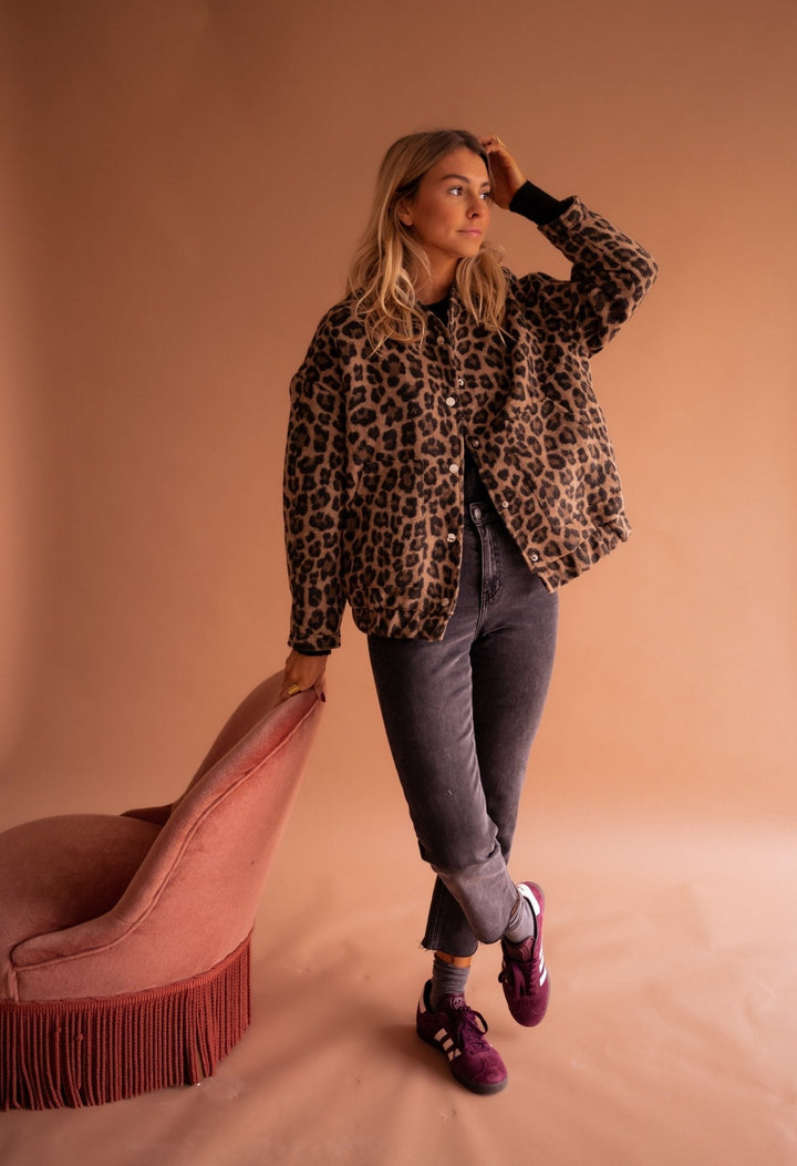 Luna™ | Leopard Print Jacket