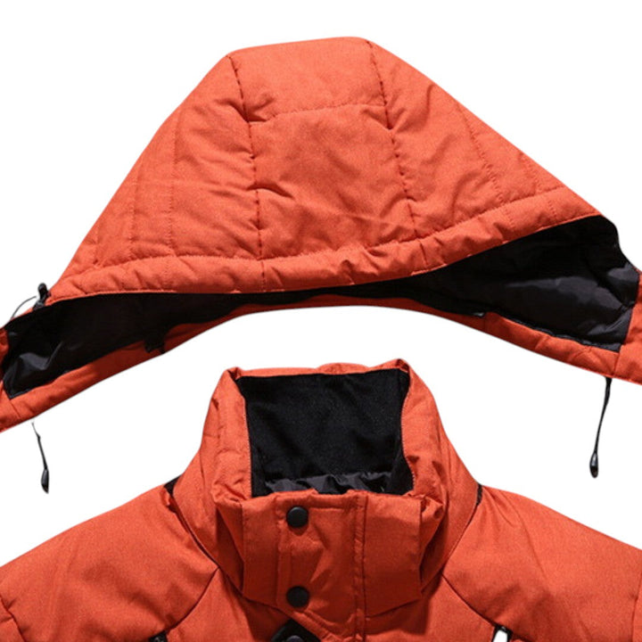 Troy | Veste matelassée robuste avec capuche résistante aux intempéries