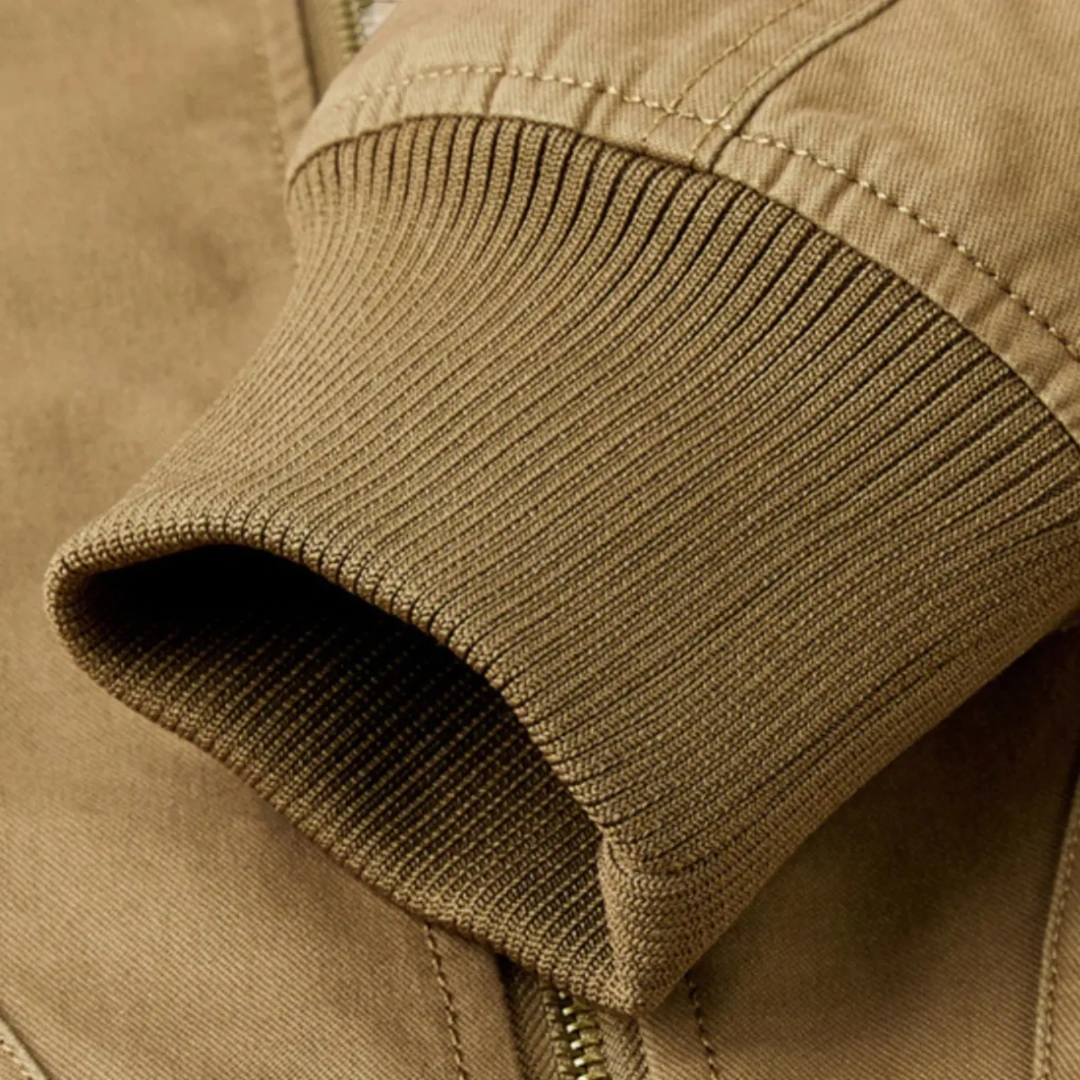 Lachlan | Blouson bomber robuste doublé sherpa