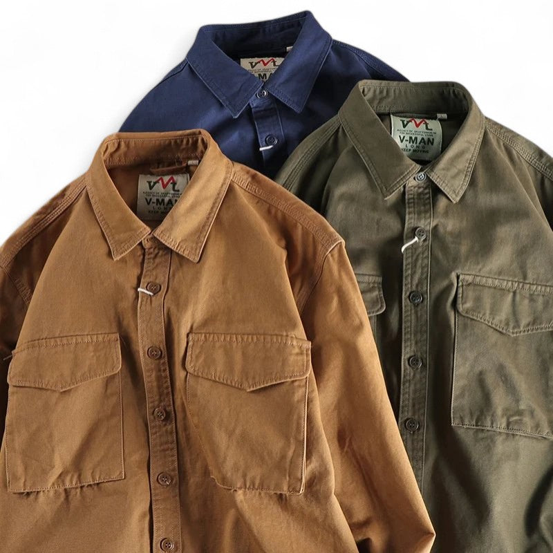 Hugo | Chemise cargo inspirée de Londres pour l'aventure au quotidien