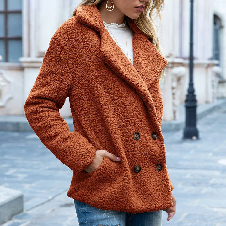 Livia™ | Elegant Fur Plush Jacket