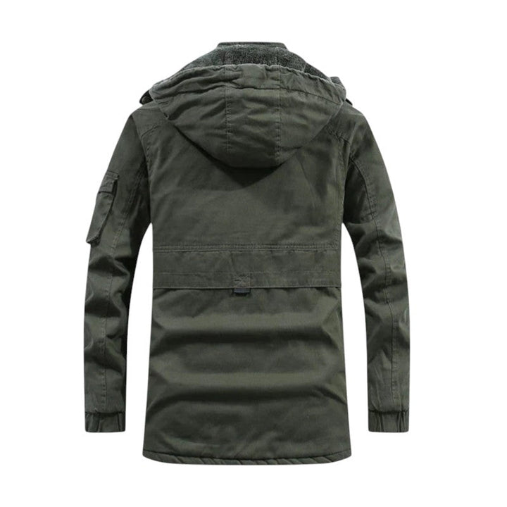 Brock | Veste d'hiver à capuche doublée en polaire