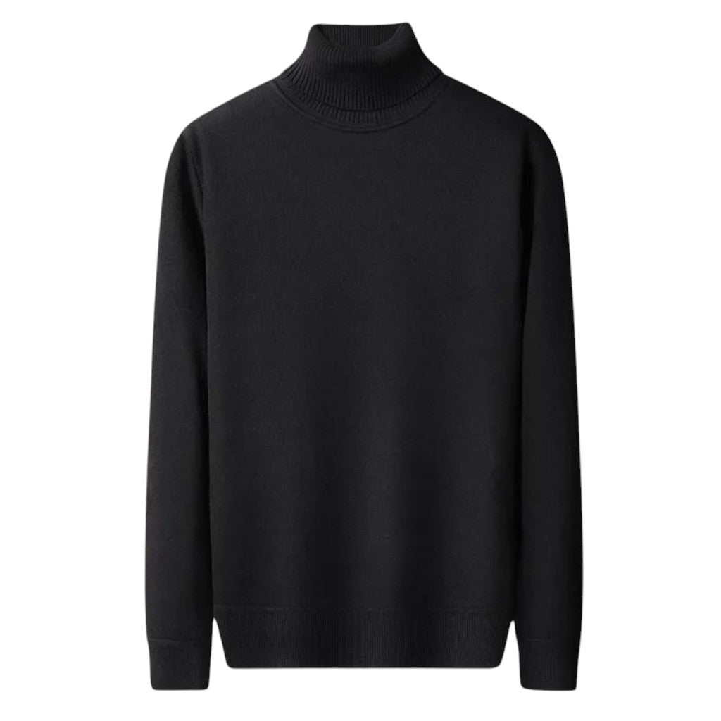 Mitchell | Pull à Col Roulé en Maille Propre