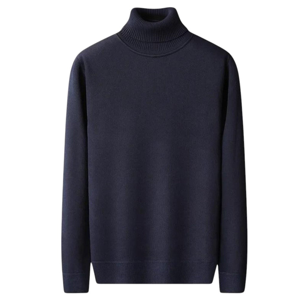 Mitchell | Pull à Col Roulé en Maille Propre