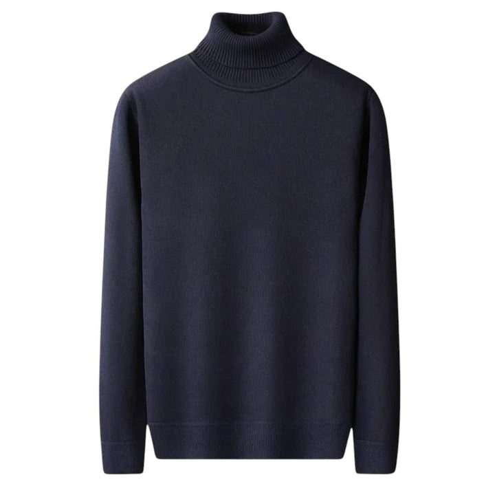 Mitchell | Pull à Col Roulé en Maille Propre