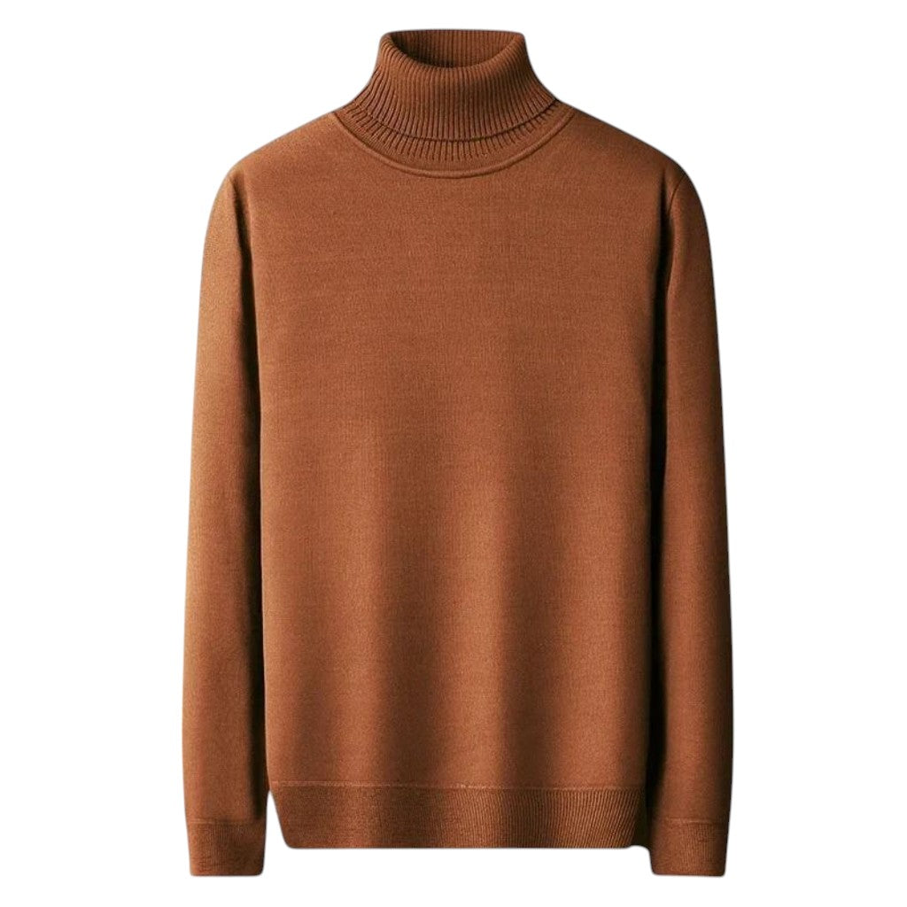 Mitchell | Pull à Col Roulé en Maille Propre